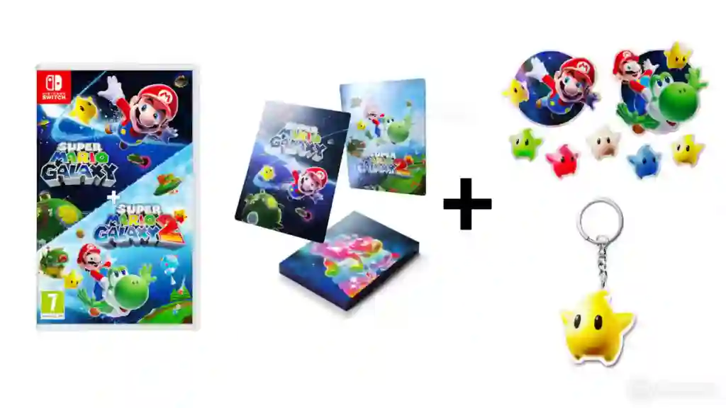 Edicion Limitada Super Mario Galaxy 1 + 2