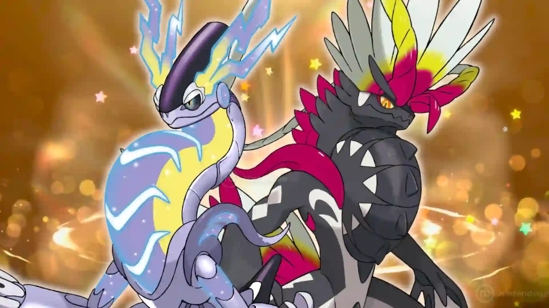 Miraidon Koraidon Shiny Pokemon Escarlata Purpura