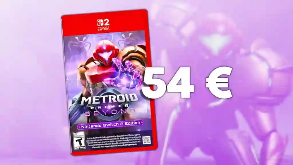 Metroid Prime 4 Switch 2 Edition hunde su precio a 54 € con este ofertón: ¡Y lo puedes jugar en la primera Switch también!