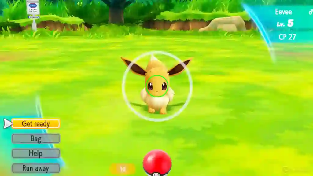 Captura en Pokemon Let Go! Captura en Pokemon Let Go!