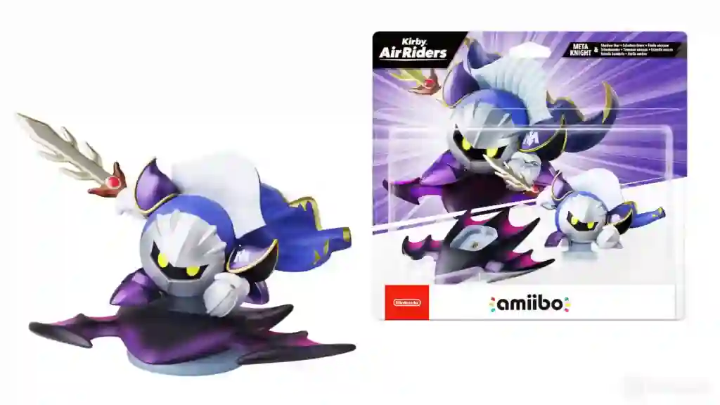 Figura amiibo de Meta Knight y Estrella oscura