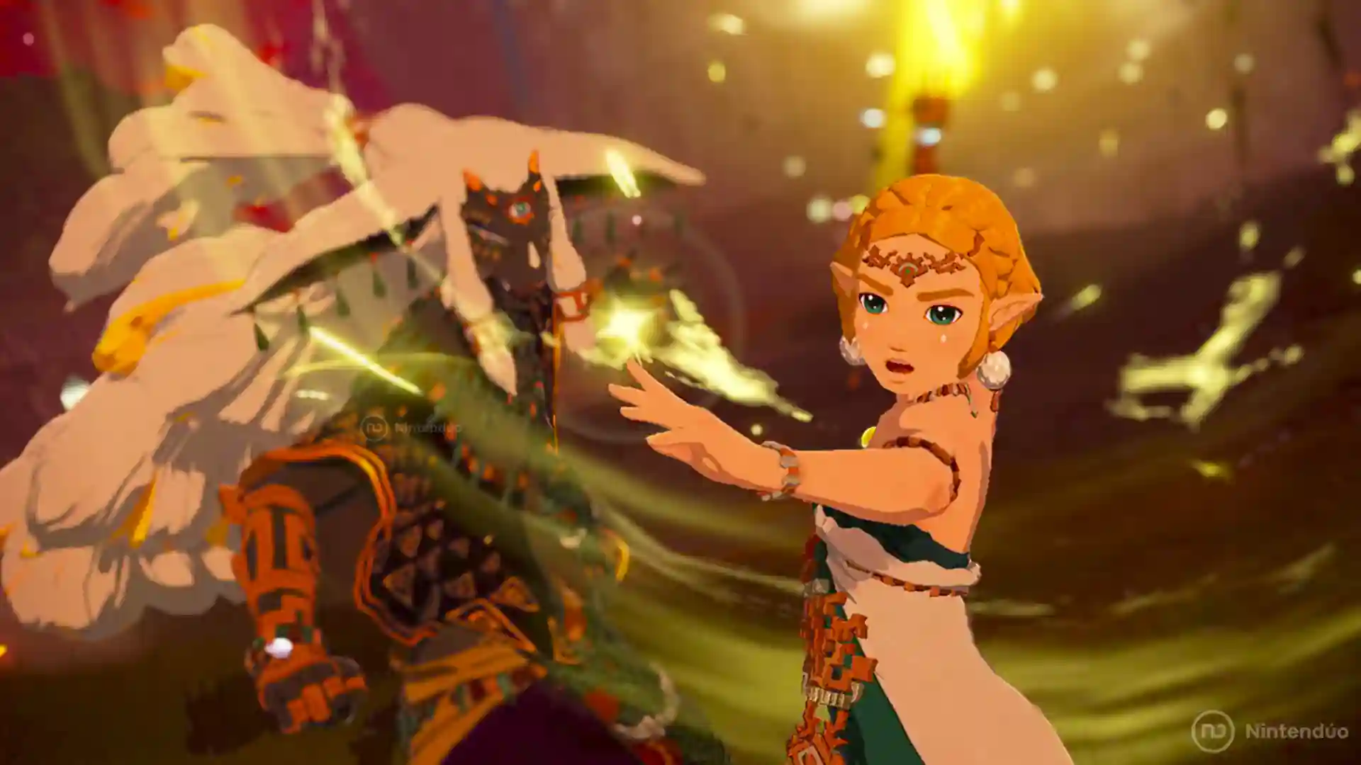 Hyrule Warriors era Destierro Gameplay
