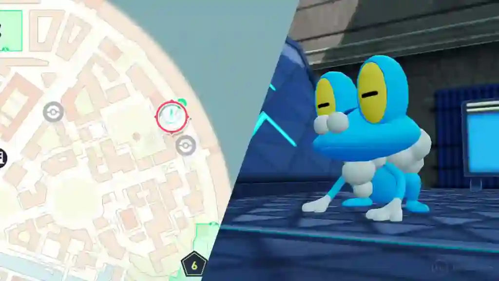 Ubicación Froakie Leyendas Pokemon ZA Mapa