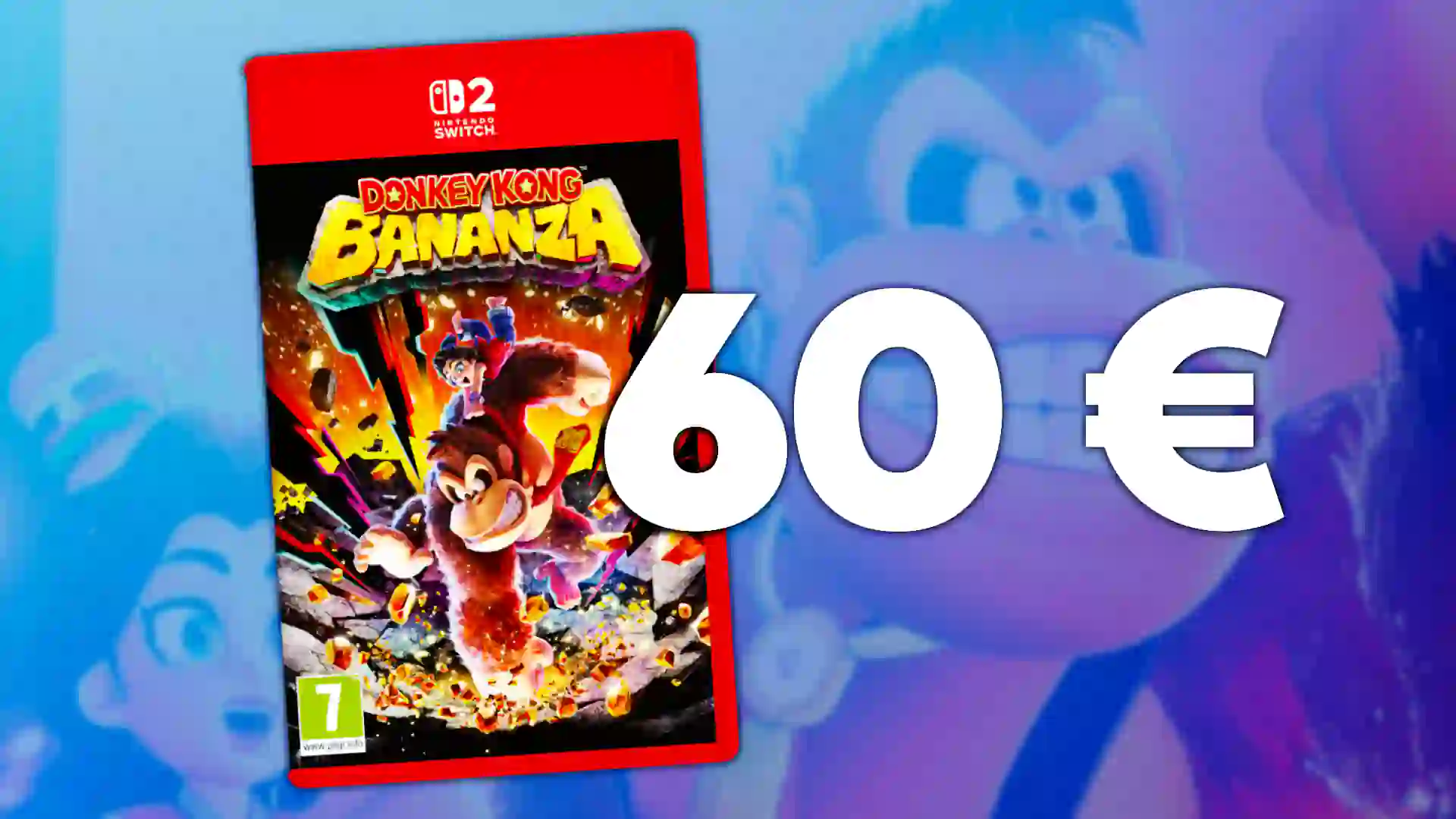 Oferta Donkey Kong Bananza Switch 2
