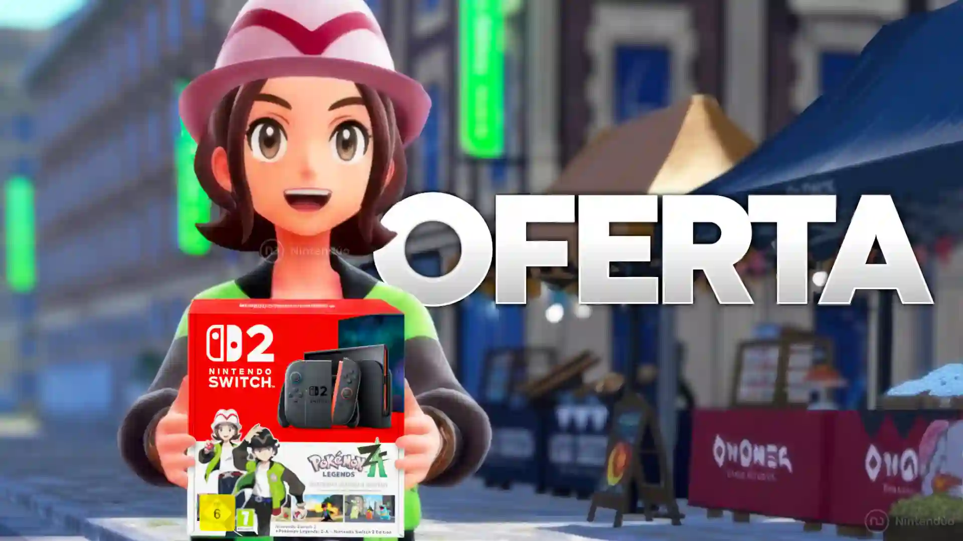 Oferta Leyendas Pokemon zA Switch 2