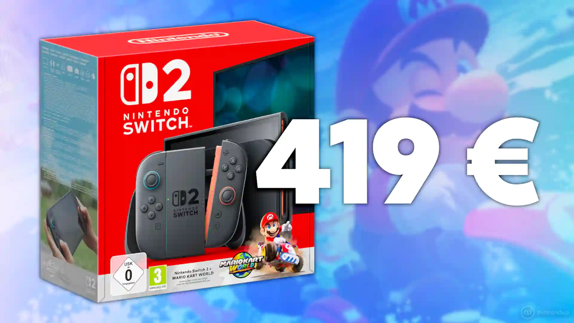 ¡Megachollo! Llévate una Switch 2 con Mario Kart World por casi 100 € menos con esta oferta