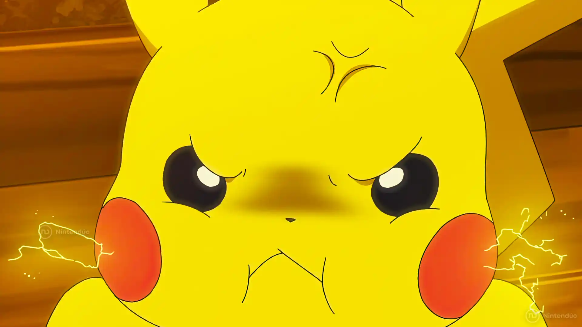 Pokemon Pikachu Enfadado