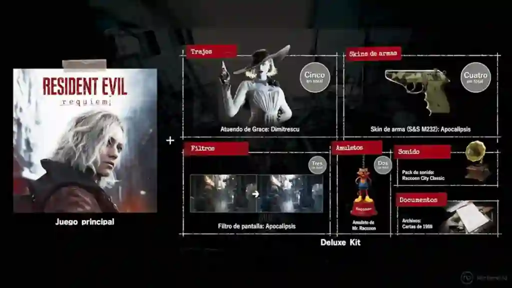 Resident Evil Requiem Deluxe Edition Switch 2 Resident Evil Requiem Deluxe Edition Switch 2