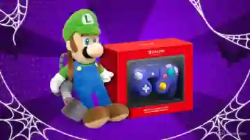 ¡Puedes conseguir gratis este pack de Halloween nintendero! Llévate el mando de GC para Switch 2 y el peluche de Luigi que sorteamos
