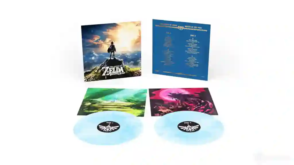 Vinilos Zelda Breath of the Wild doble disco Vinilos Zelda Breath of the Wild doble disco
