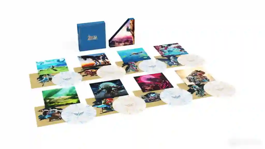 Vinilos Zelda Breath of the Wild 8 Discos Vinilos Zelda Breath of the Wild 8 Discos