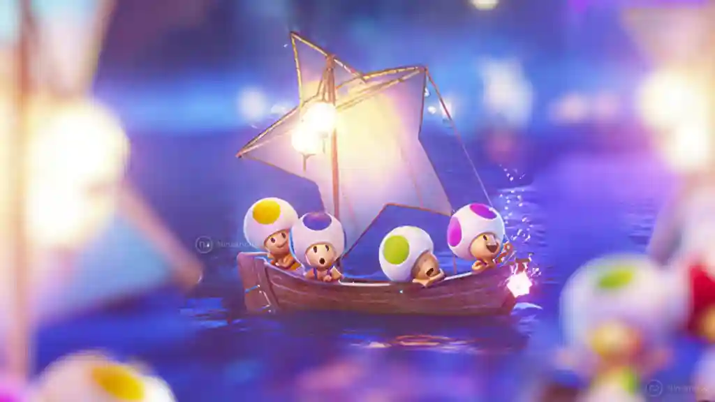 Escuadrón Toad Super Mario Galaxy Película