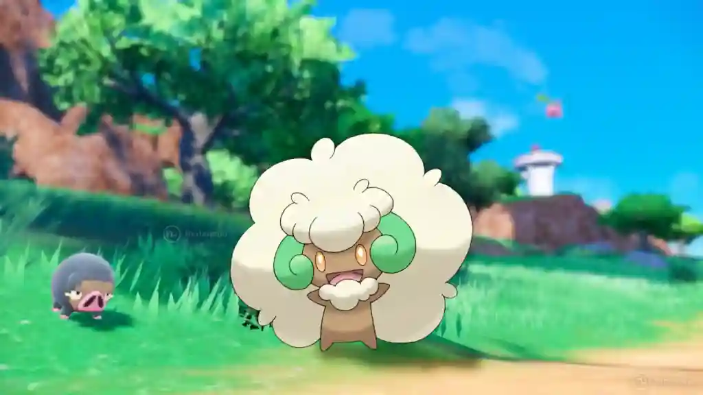 Whimsicott Pokemon Escarlata y Purpura