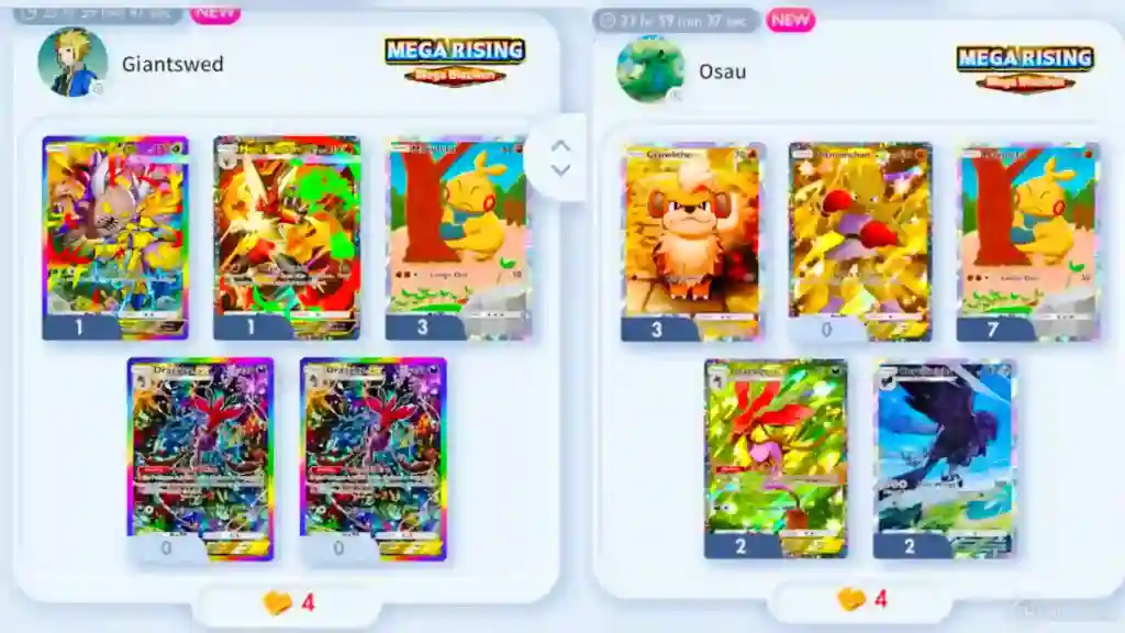 Elecciones Magicas Especiales JCC Pokemon Pocket