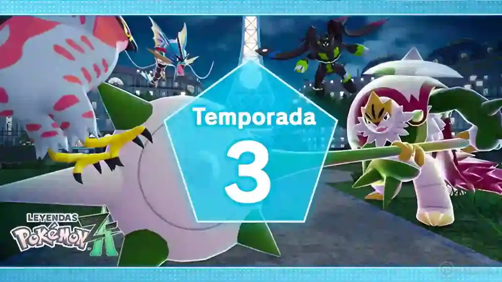 Leyendas Pokemon ZA Temporada 3 Combates Clasificatorios