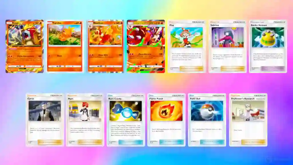 Mazo Mega Blaziken ex