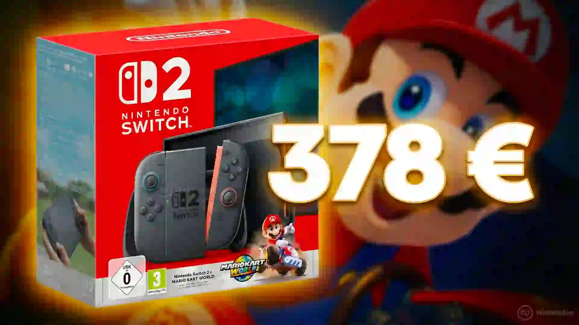 El pack de Nintendo Switch 2 con Mario Kart World está a precio de derribo por el Black Friday: ¡Solo 378 €!