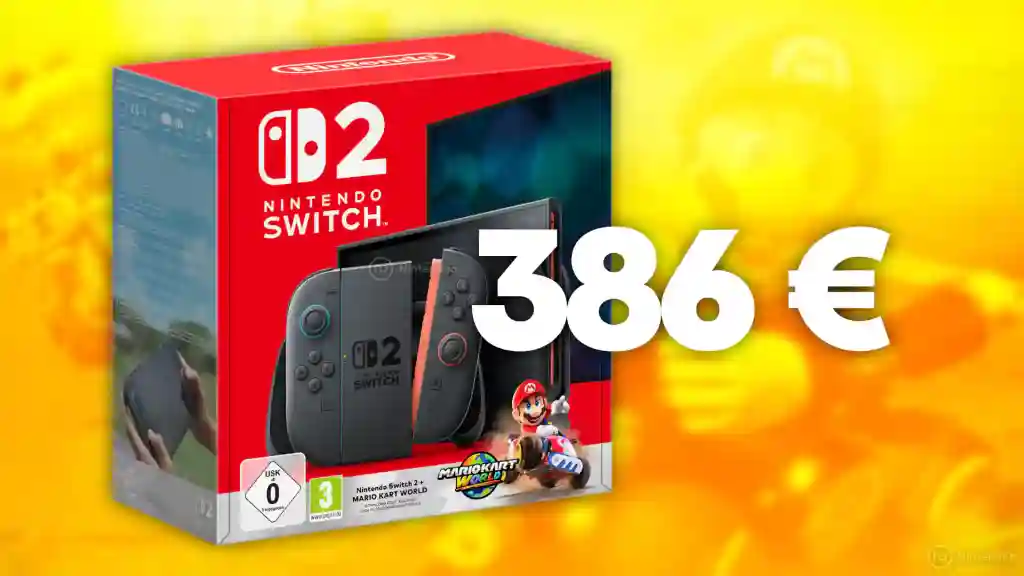 ¡Solo 389 €! Nintendo Switch 2 con Mario Kart World en oferta a precio de risa