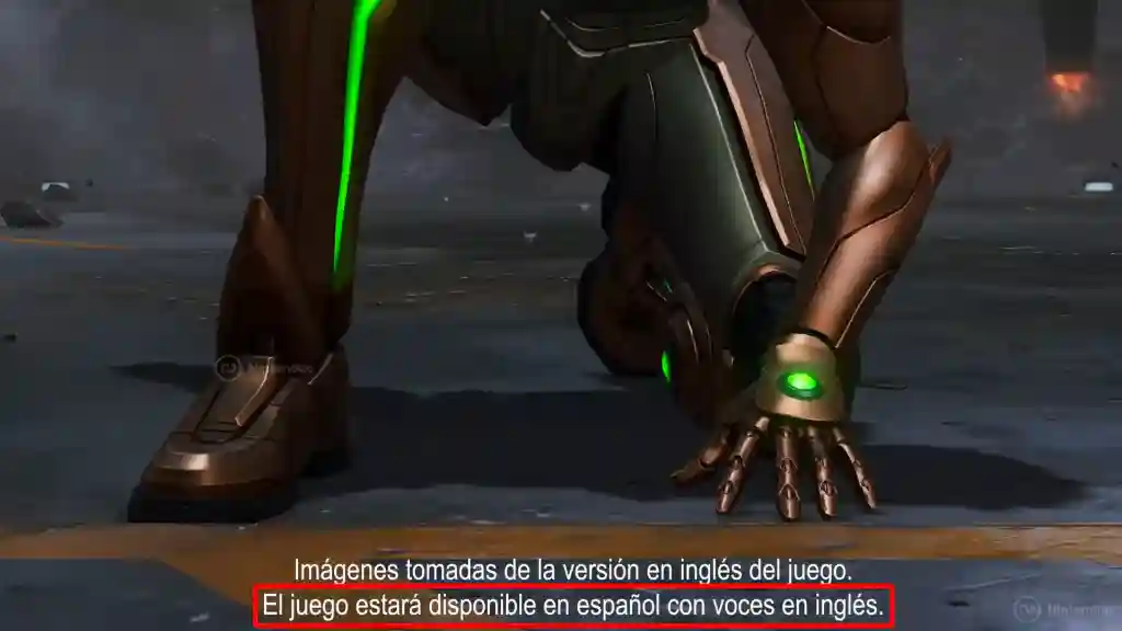 Rotulo Metroid Prime 4 Voces Español