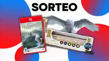 ¡Puedes conseguir un Hogwarts Legacy en físico para Switch 2! Gana el pack de juego con varita deluxe que sorteamos