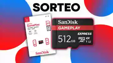 ¡Puedes ampliar la memoria de tu Switch 2 gratis! Ve a por la MicroSD Express de 512 GB que sorteamos