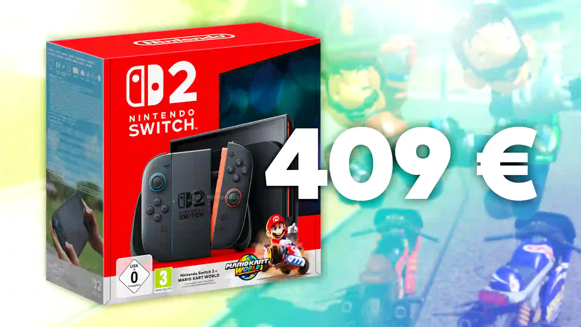 Oferta Nintendo Switch 2 Mario Kart World 3 noviembre