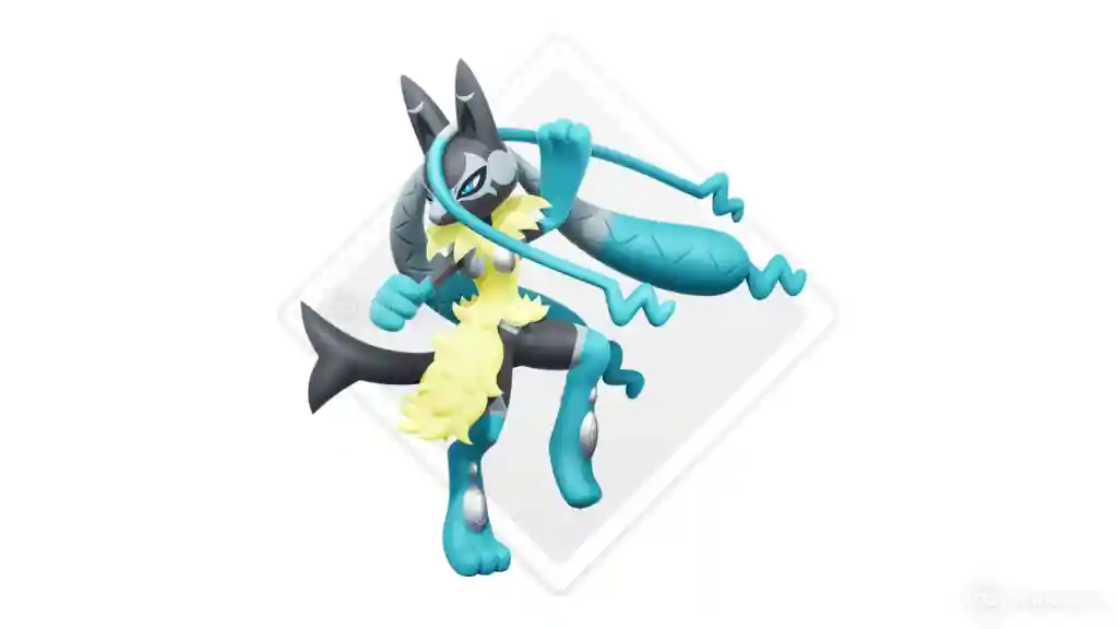 Mega-Lucario Z Render