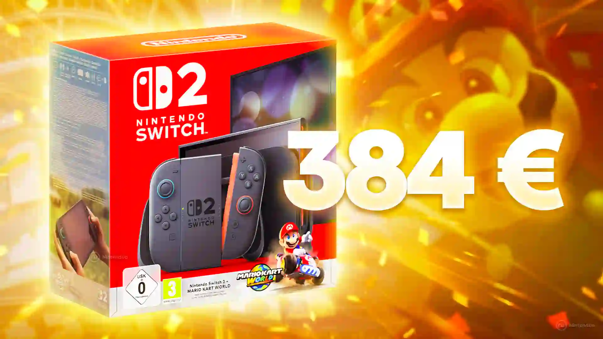 Oferta nintendo Switch 2 Mario kart World