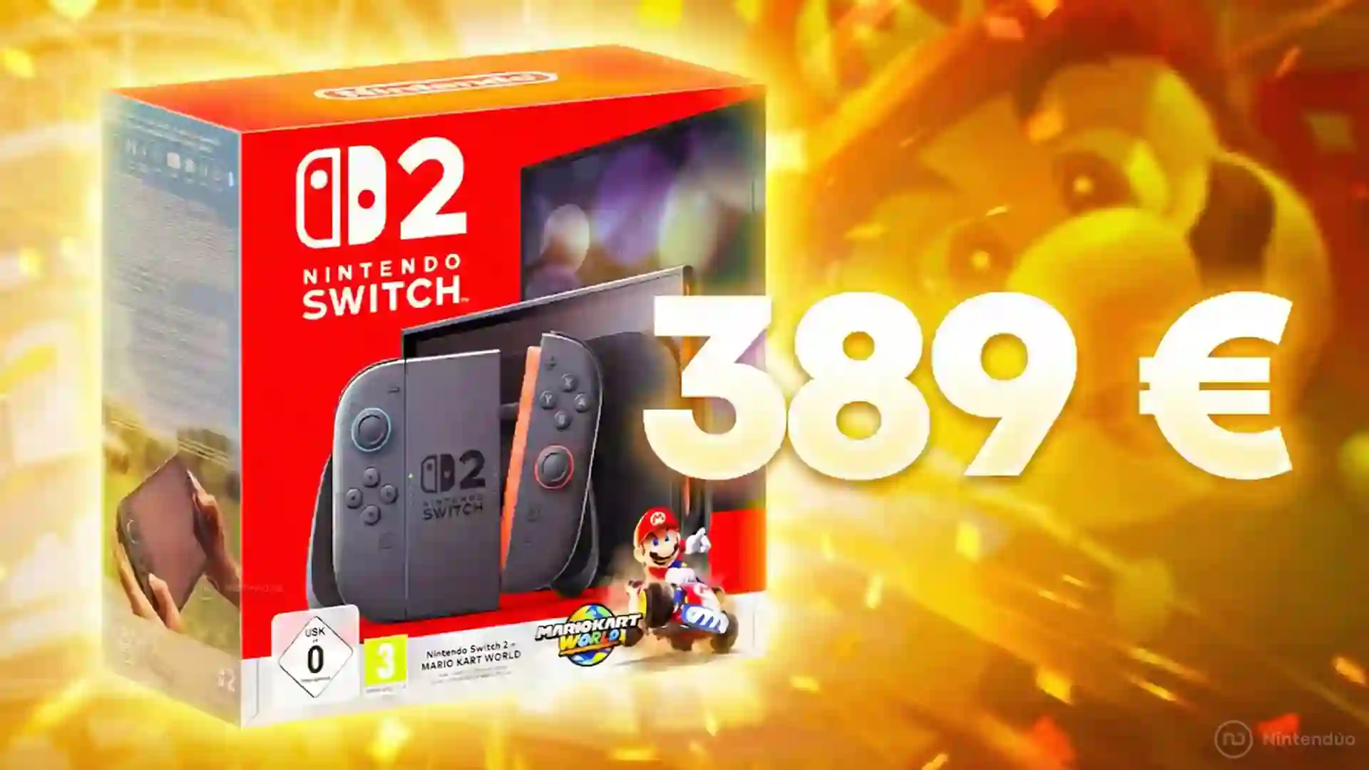 El pack de Switch 2 con Mario Kart World hunde su precio a 389 € con este ofertón del Cyber Monday