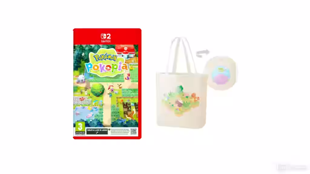 Pack Pokemon Pokopia con Bolsa de tela Pokémon