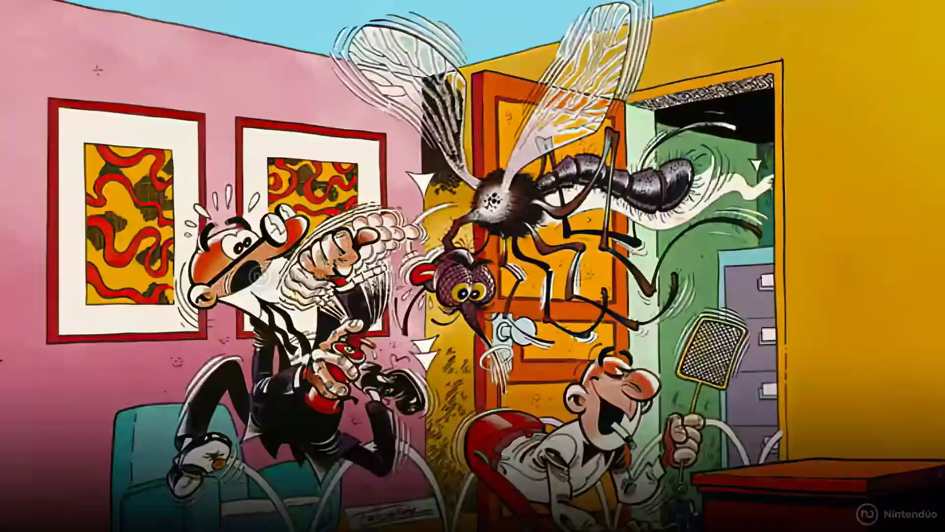 Mortadelo y Filemon Sulfato Atomico Switch