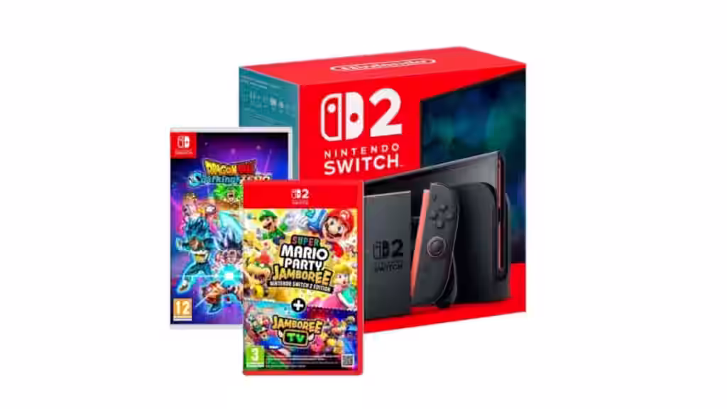 Pack Switch 2 Dragon Ball Sparking Zero Mario Party Jamboree