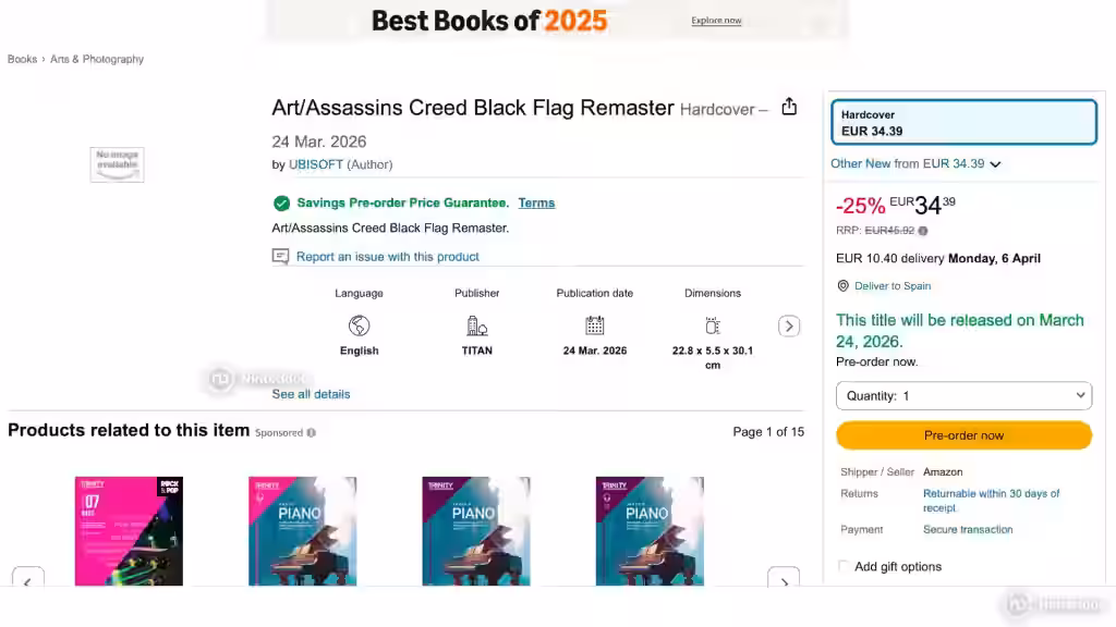 Amazon acerca el lanzamiento del remake de Assassin’s Creed Black Flag