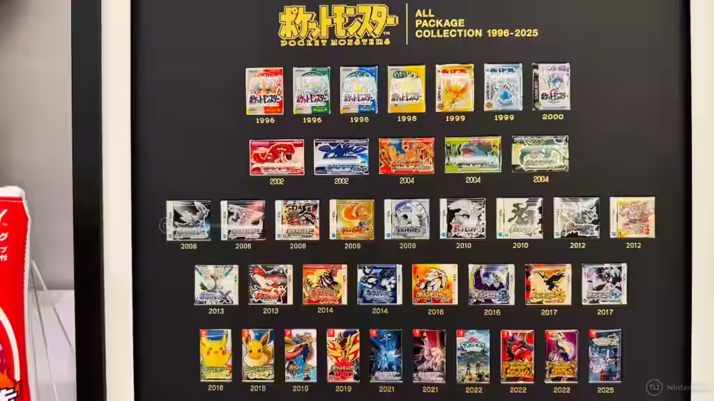 Cuadro Juegos Pokémon 30 Aniversario