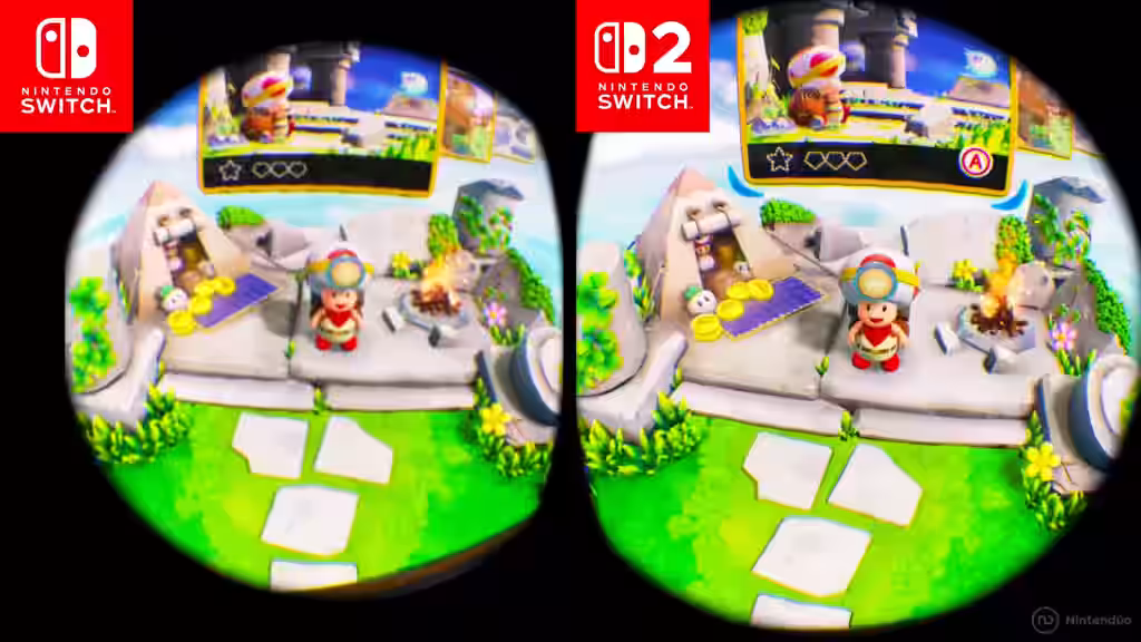 Juegos VR Switch 2 Captain Toad Treasure Tracker