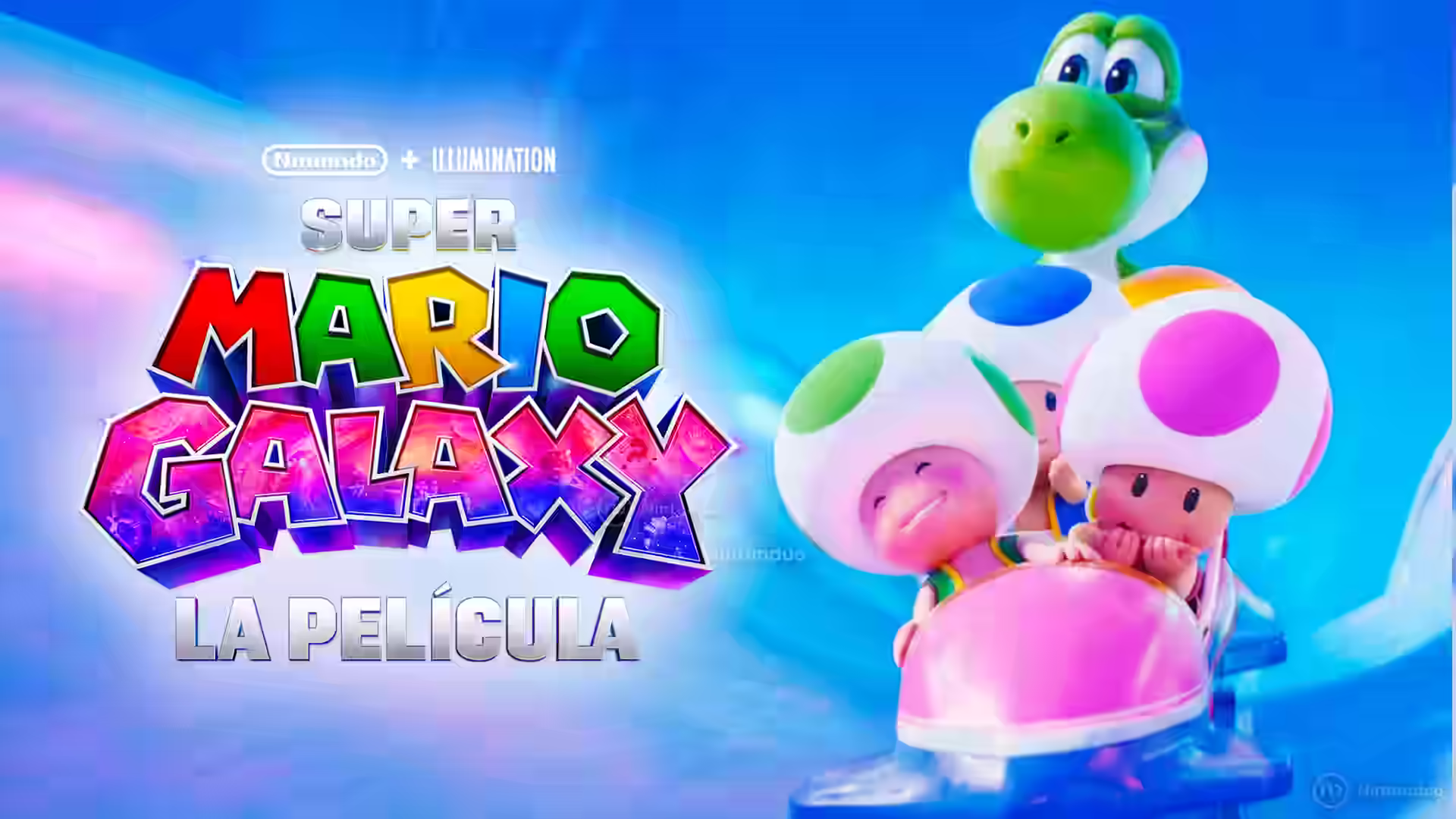 Super Mario Galaxy La Película enseña nuevas escenas con Yoshi al estilo Mario Party