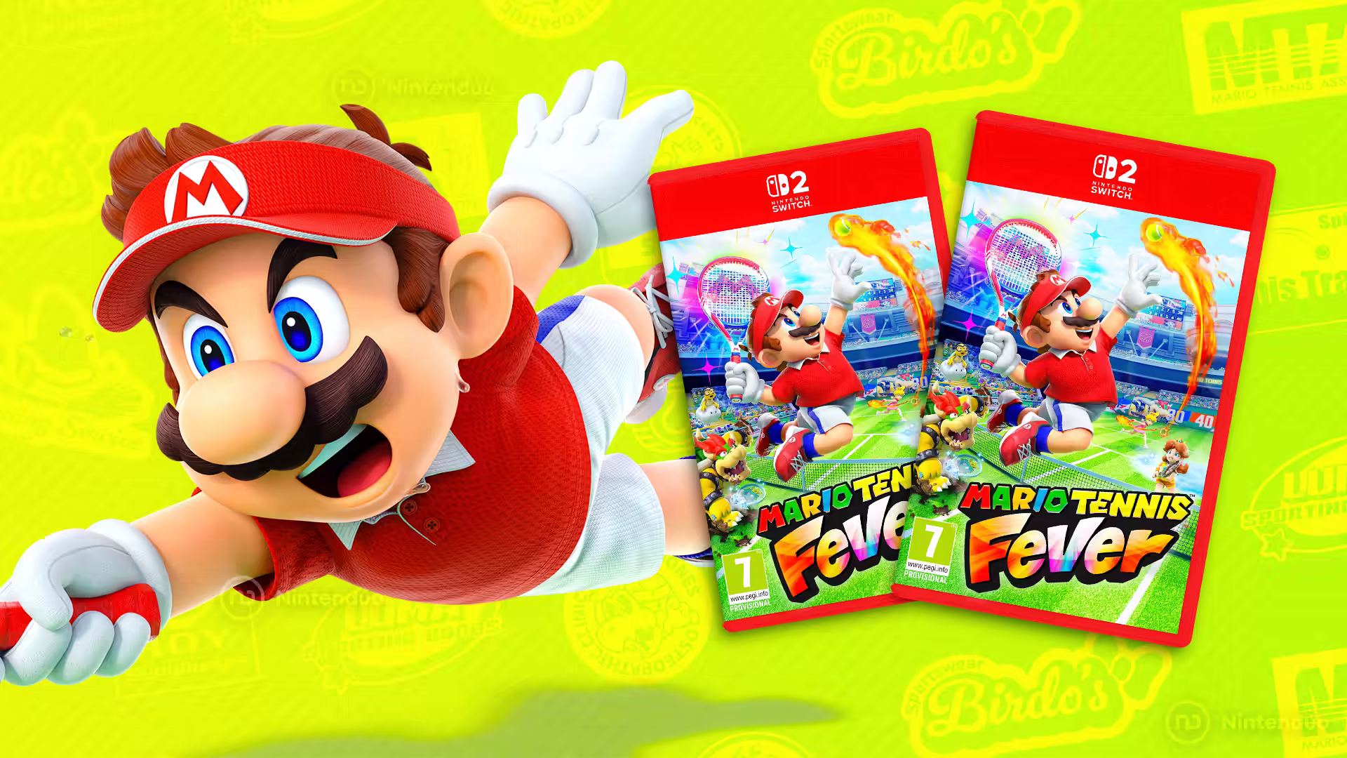 Llévate gratis el nuevo juego de tenis de Mario para Nintendo Switch 2: Mario Tennis Fever golpea fuerte en nuestro nuevo sorteo