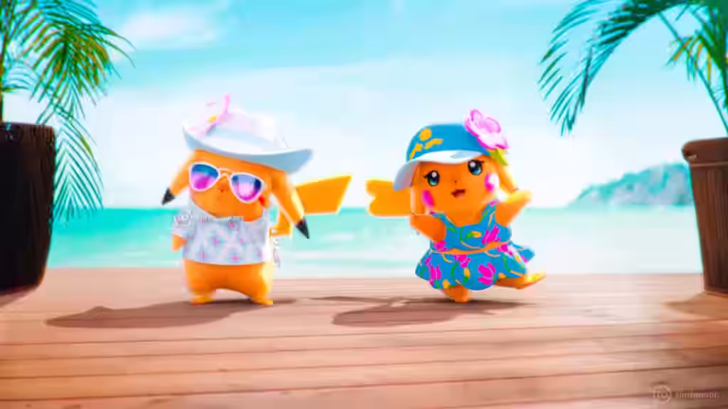 Pikachu Viento Oleaje