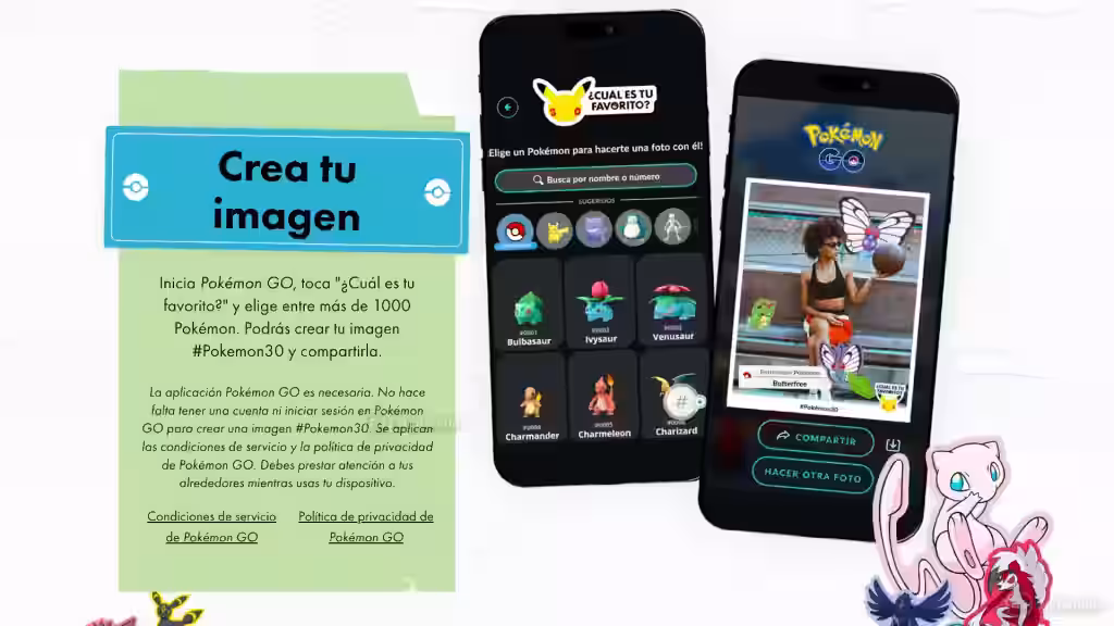 Pokémon Favorito 30 Aniversario