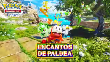Paldea llega a Pokémon TCG Pocket con la expansión Encantos de Paldea: fecha y detalles
