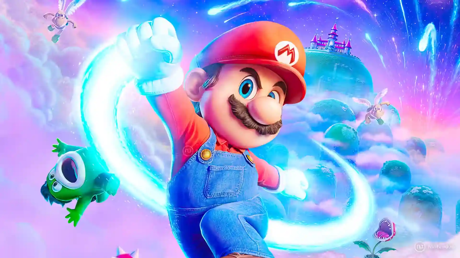 Poster Super Mario Galaxy Pelicula