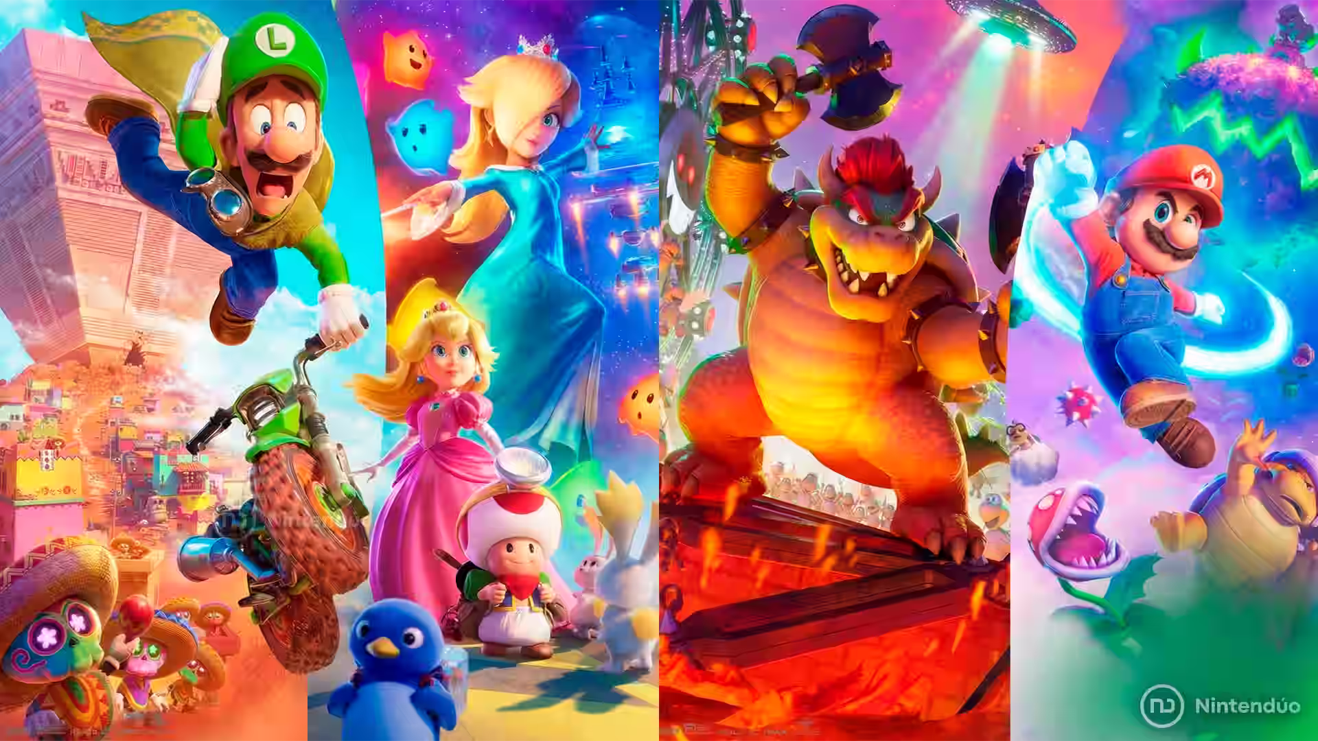Super Mario Galaxy La Película publica sus pósters y están plagados de guiños ocultos