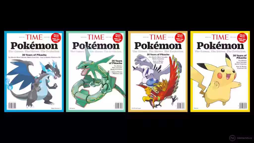 Revistas Pokemon TIME