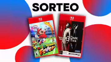 ¿Quieres un Mario Tennis Fever o un Yakuza Kiwami 3 para Switch 2 gratis? Lánzate a por ellos en nuestro sorteo