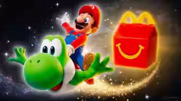 Se filtran los menús de McDonald’s de Super Mario Galaxy La Película: imágenes y juguetes