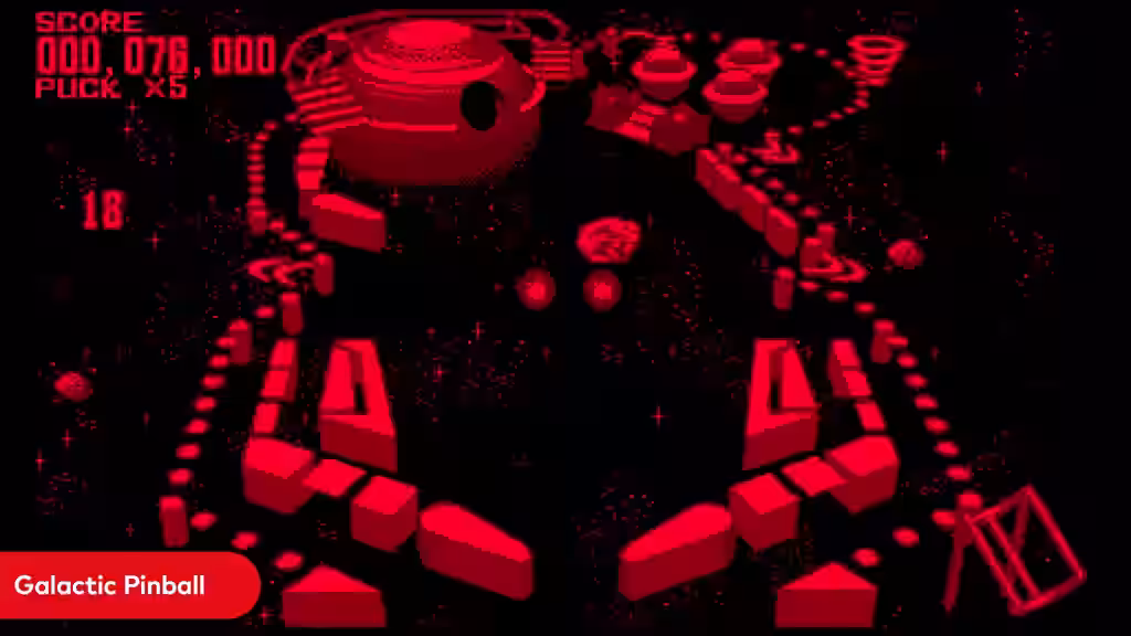Galactic Pinball para Virtual Boy