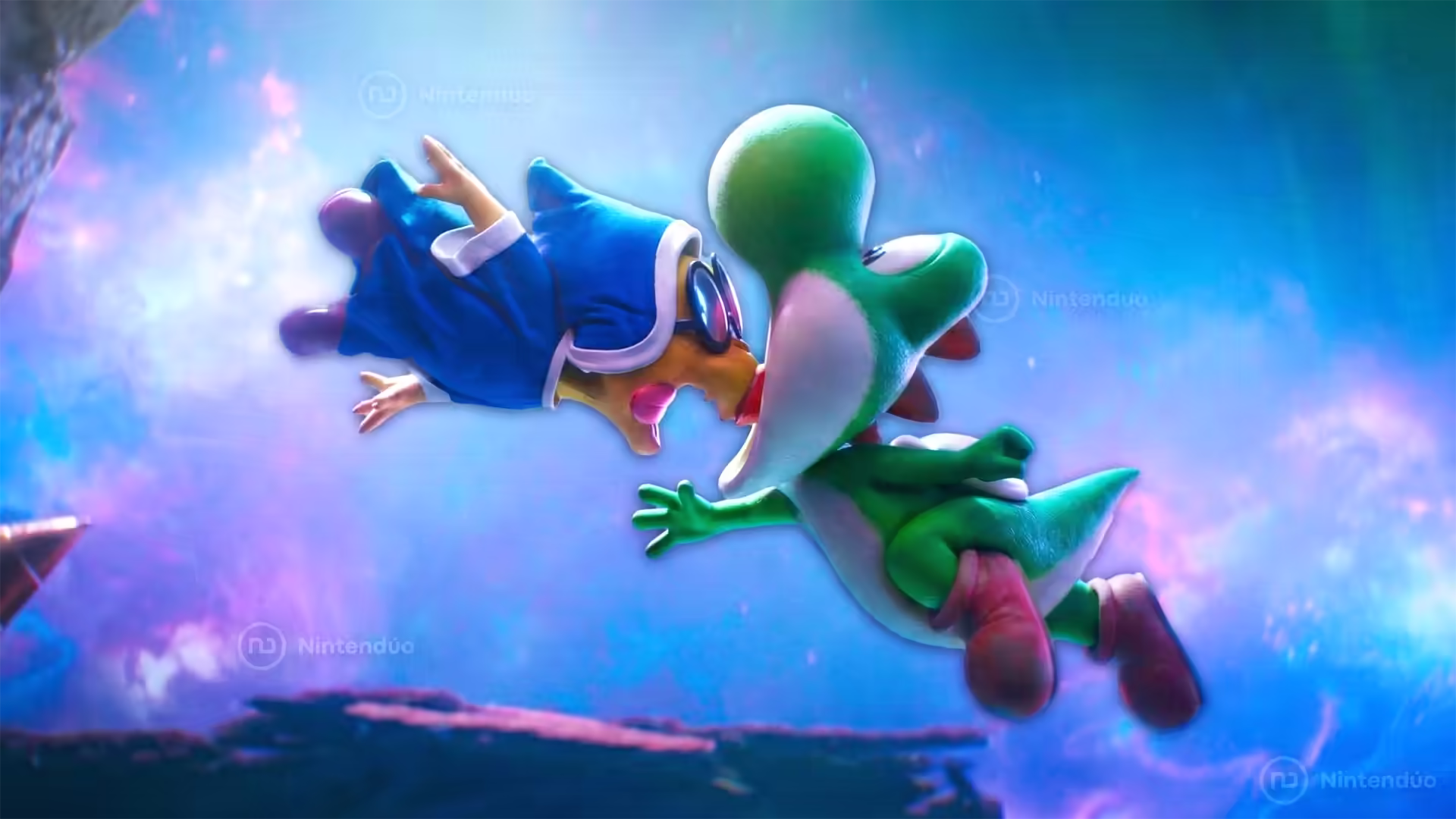 Yoshi se traga a Kamek en el nuevo tráiler de Super Mario Galaxy La Película y nadie sabe qué pensar