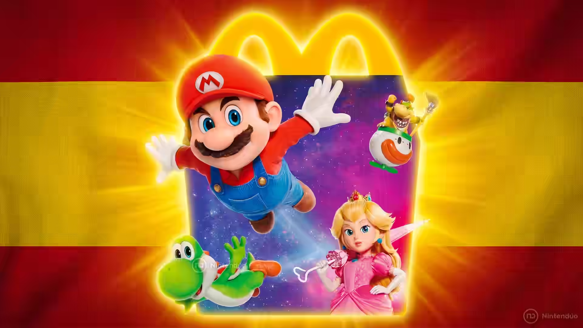 El Menú de Mario Galaxy La Película llega a McDonald’s en España: fecha y posibles juguetes