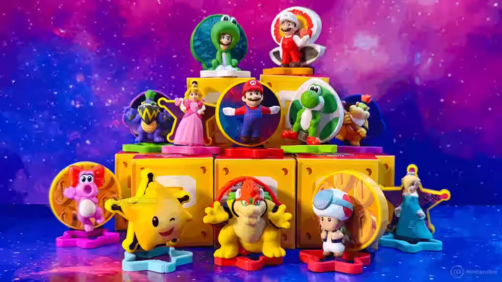 Juguetes Happy Meal Mario Galaxy