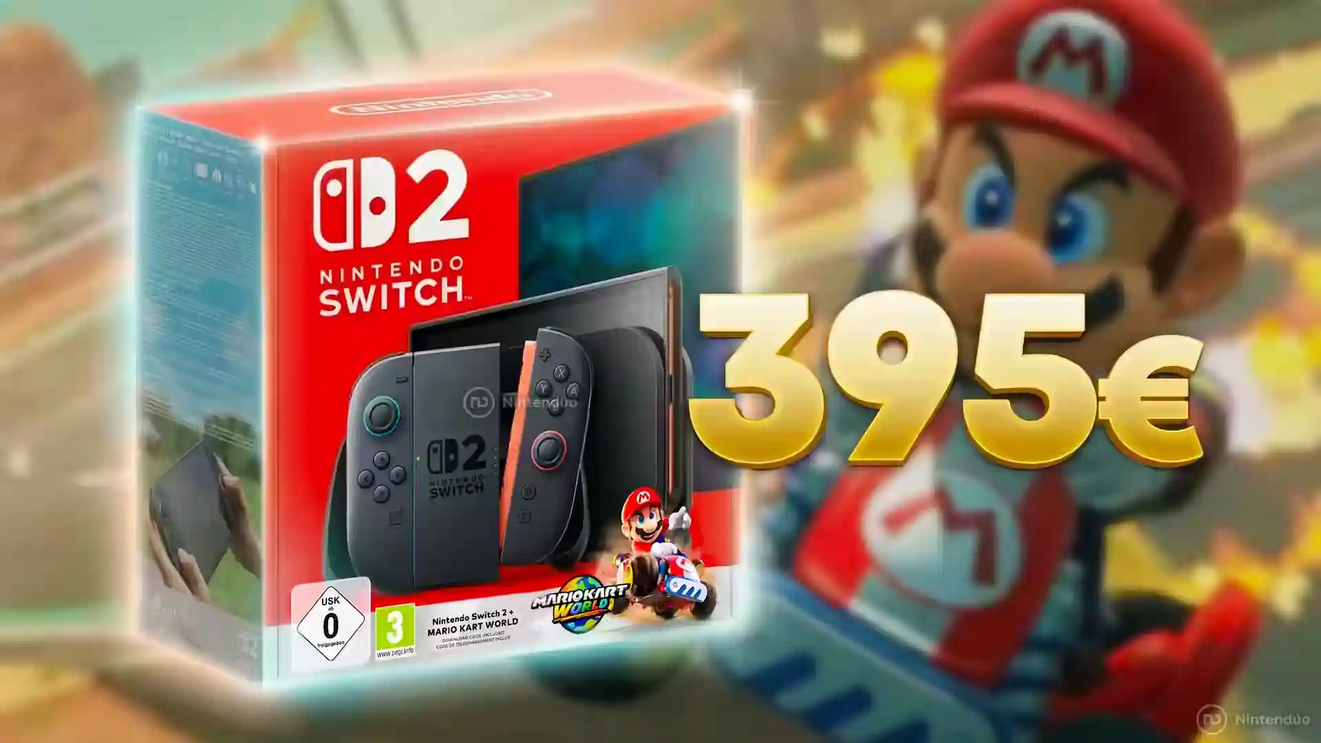 Oferta Pack Switch 2 Mario Kart World